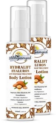 lotion corporelle avec acide hyaluronique et beurre de karité